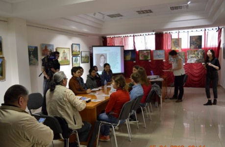Участие в Межрегиональном пленэре молодых художников «Теегинайс» в г. Элиста.