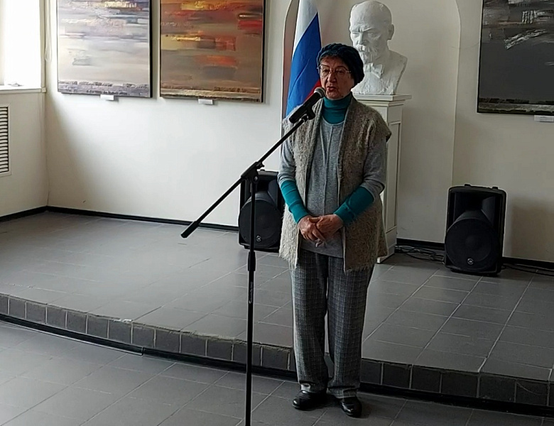 Открытие выставки памяти выдающегося астраханского художника Виктора Юшина, посвященной 70-летию со дня рождения автора.